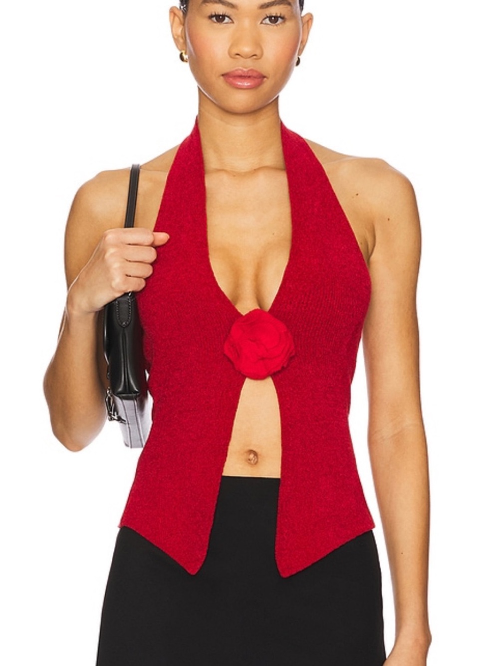 WITH JÉAN ROSE TOP IN RED
(NEVER WORN)